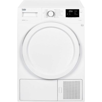 Beko DHY7340W EcoSmart A++ 7Kg Heat Pump Tumble Dryer in White Beko DHY7340W EcoSmart A++ 7Kg Heat Pump Tumble Dryer in White
